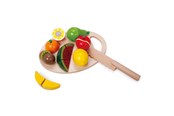 Puulelut - Classic World Wooden Cutting Fruit with Cutting Board 17 pcs. - 2824