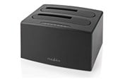 Kovalevyt - lisätarvikkeet - Nedis HDDUDB3210BK storage drive docking station - HDDUDB3210BK