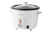 Muut pienet keittiökoneet - Nedis KARC06WT - rice cooker - white - KARC06WT