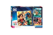 Palapelit - Clementoni Jigsaw Puzzle Super Color Square DC Comics Justice League 3x48pcs. Lattia - 25296