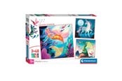 Palapelit - Clementoni Jigsaw Puzzle Super Color Square Fantasy 3x48pcs. Lattia - 25319