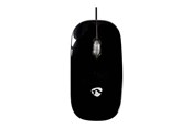 Hiiret - Nedis - mouse - USB - black - Hiiri - Optinen - 3 painiketta - Musta - MSWD200BK