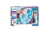 Palapelit - Clementoni Disney Frozen Jigsaw Puzzle Super Color 104 pcs - 25737