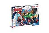 Palapelit - Clementoni Jigsaw Puzzle Super Color Avengers 104pcs. Lattia - 25718