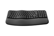 Näppäimistöt - Logitech Ergo Series Wave Keys for Business - Näppäimistö - Universal - Harmaa - 920-012334