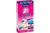 Kissat - Vitakraft - Liquid Snack Multipack with Liver Sausage and Salmon MSC for cats 16x15gr (58000) - 58000