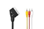 Näyttökaapeli - Nedis CVGL31130BK20 SCART cable - CVGL31130BK20