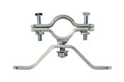 Kaapelihyllyt, Kaapelisukat & Kaapelisiteet - Nedis SDMC150ME - clamp for aerial mast - SDMC150ME