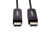 Näyttökaapeli - Lindy Fibre Optic Hybrid DisplayPort 2.0 Cable - 50m - 38525
