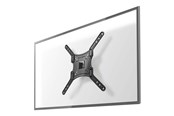 Seinäkiinnitys, AV-kiinnikkeet & AV-kalusteet - Nedis TVWM1330BK bracket - full-motion - for TV - black - Max 30 kg - recommended for 55" - TVWM1330BK