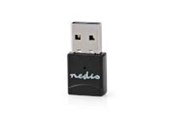 USB kaapelit - Nedis Network Dongle | Wi-Fi | AC600 | 2.4/5 GHz (Dual Band) - WSNWM610BK
