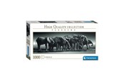 Palapelit - Clementoni Jigsaw Puzzle Panorama Herd of Giants 1000pcs. Lattia - 39836