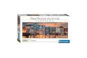 Palapelit - Clementoni Jigsaw Puzzle Panorama Bright Amsterdam 1000pcs. Lattia - 39838