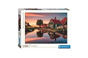 Palapelit - Clementoni Jigsaw Puzzle Zaanse Schans 1500 pcs. Lattia - 31696