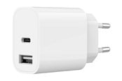 Puhelin - Adapterit & Laturit - Gembird Universal USB charger 2.4A 2-port - White - TA-UC-2AC12-01