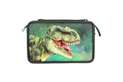 Lisätarvikkeet kouluun - Depesche Dino World - T-rex - Triple Pencil Case - 412475