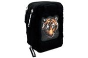 Lisätarvikkeet kouluun - Tinka Triple Pencil Case – Tiger – Black – Cool School - 8-804207