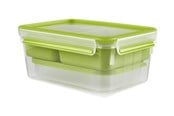 Keittiötarvikkeet - EMSA CLIP & GO - food storage container - green transparent - 2.2 L - 3110600385
