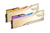 RAM - G.Skill Trident Z5 Royal Neo RGB DDR5-6000 - 32GB - CL28 - Dual Channel (2 pcs) - AMD EXPO - Kulta, RGB - F5-6000J2836G16GX2-TR5NG