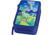 Lisätarvikkeet kouluun - Faber-Castell Triple Decker pencil case dinosaur - 573041