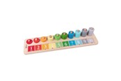 Vauva- ja taaperolelut - Classic World Wooden Stacking Counter 66 pcs. - 54556