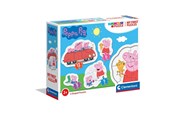 Palapelit - Clementoni Jigsaw Puzzle My First Puzzles - Peppa Pig Lattia - 20829