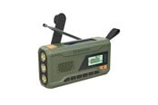 DAB, Verkko- & Kelloradiot - Manta Portable Emergency Radio - FM - Mono - Vihreä - RDI401G