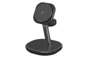 Puhelin - Adapterit & Laturit - Deltaco 3-in-1 magnetic wireless charging Stand - QI-1049