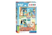 Palapelit - Clementoni Jigsaw Puzzle Super Color Bluey 2x20pcs. Lattia - 24807
