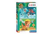 Palapelit - Clementoni Jigsaw Puzzle Super Color Jurassic World 2x20pcs. Lattia - 24810