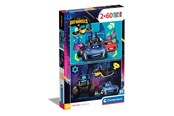 Palapelit - Clementoni Jigsaw Puzzle Super Color Batwheels 2x60pcs. Lattia - 24812