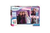 Palapelit - Clementoni Jigsaw Puzzle Super Color Square Disney Frozen 3x48pcs. Lattia - 25306