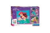 Palapelit - Clementoni Jigsaw Puzzle Super Color Square Disney Princess 3x48pcs. Lattia - 25304