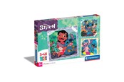 Palapelit - Clementoni Jigsaw Puzzle Super Color Square Disney Stitch 3x48pcs. Lattia - 25321