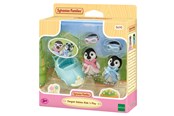 Nuket, pehmolelut ja oheistarvikkeet - Sylvanian Families Pingviinivauvat ajelulla *DEMO* - 5054131056950