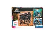 Palapelit - Clementoni Jigsaw Puzzle Super Color Square Jurassic World 3x48pcs. Lattia - 25314