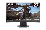 Näyttö - 27" LG UltraGear 27GS60QX-B - 2560x1440 (QHD) - 180Hz - VA - 27GS60QX-B