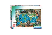 Palapelit - Clementoni Jigsaw Puzzle Super Color The Wonderful Animal World 300pcs. Lattia - 21723