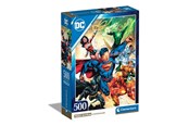 Palapelit - Clementoni Jigsaw Puzzle DC Comics Justice League 500pcs. Lattia - 35531