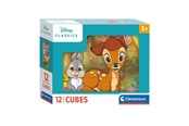 Palapelit - Clementoni Block Puzzle Disney Classic 12 pcs. Palikka - 41196