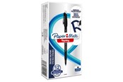 Kirjoitus- ja piirustustarvikkeet - Paper Mate Replay - ballpoint pen - black (pack of 12) - 2109251