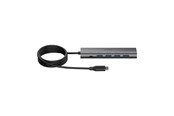 USB hub - Obsbot 3-in-1 USB 3.0 Hub USB hub - 3 porttia - USB 3.0 - hopea - OHB-2307-CW