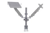 Näytön kiinnitys - Eaton Series Full-Motion Desktop Clamp for Laptop and 17" to 32" Monitor Aluminum TAA - DDR1732NBMTAA