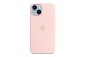 Puhelin - Kannet ja kotelot - Apple iPhone 14 Silicone Case with MagSafe - Chalk Pink - MW5V3ZM/A