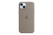 Puhelin - Kannet ja kotelot - Apple iPhone 15 Plus Silicone Case with MagSafe - Clay - MXQU3ZM/A