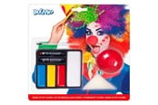Roolileikit - Boland Face Paint Set Clown with Clown Nose - 45064