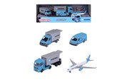 Leluautot - Majorette MAERSK 4 Pieces Giftpack - 212057290Y06