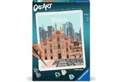 Luovat leikit - Ravensburger CreArt Painting by Numbers - Colorful Milan - 236886