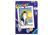 Luovat leikit - Ravensburger CreArt Painting by Numbers - Penguin Family - 202096
