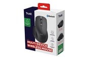 Hiiret - Trust Ozaa+ - mouse - multi-device - Bluetooth 2.4 GHz - black - Hiiri - Optinen - 6 painiketta - Musta - 24820